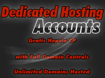 Cut-price dedicated servers accounts